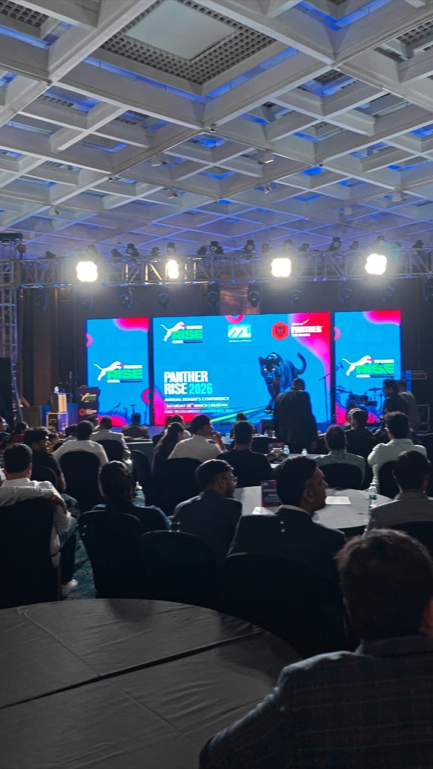 Delegates at the Panther Rise conference main stage